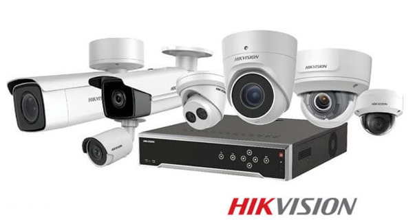 Produktbild: Unterschiedliche Modelle von HIKVISION Videoüberwachungsanlagen